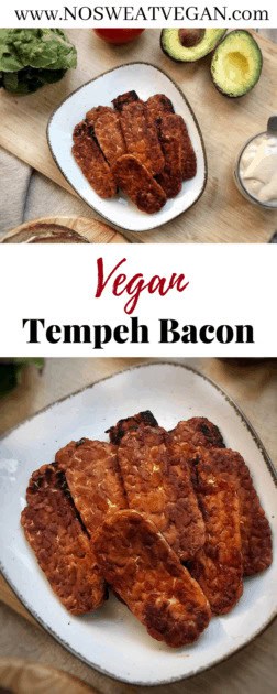Vegan Tempeh Bacon Pin