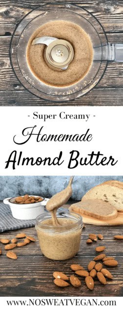homemade almond butter pin
