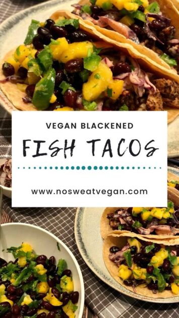 Vegan Fish Tacos with tofu