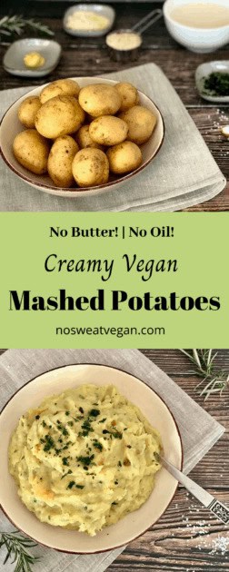 vegan mashed potatoes pin