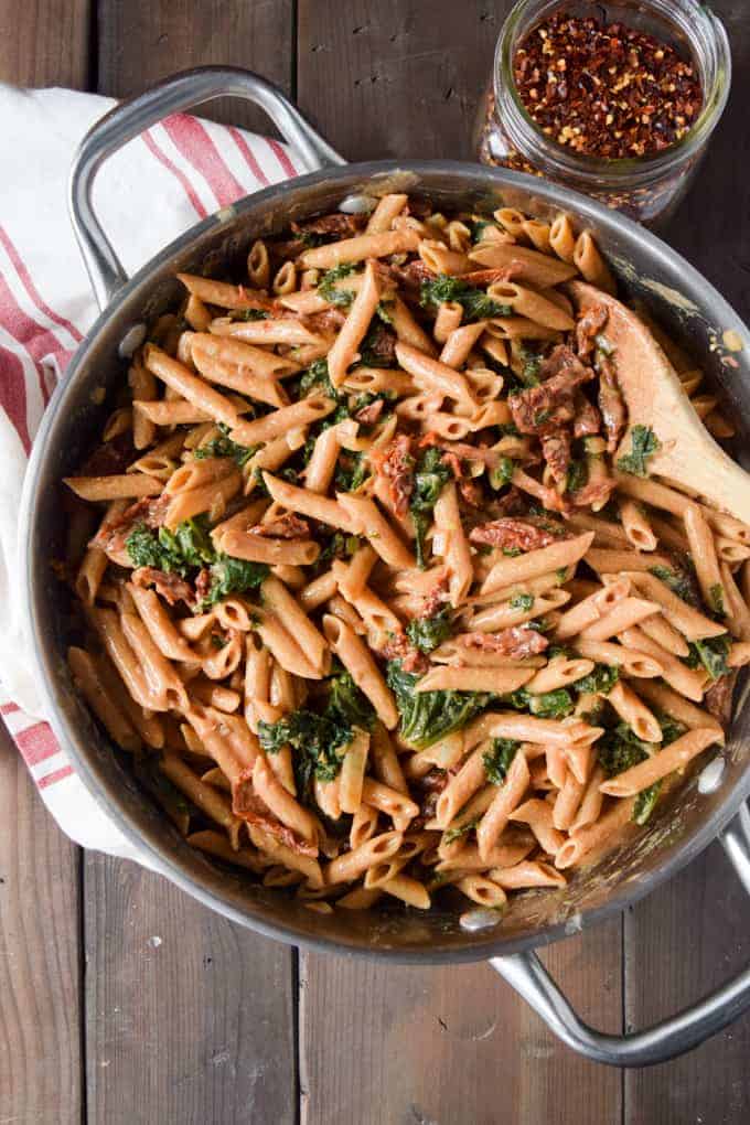 Vegan pasta recipes.
