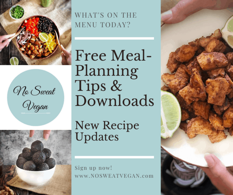 Meal planning printables banner.