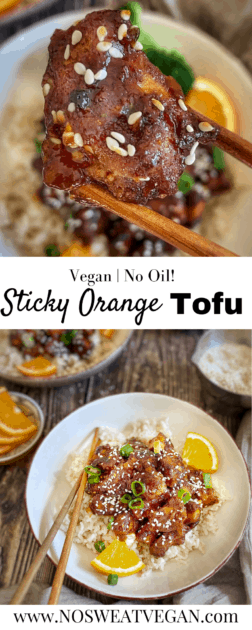 Orange Tofu pin.
