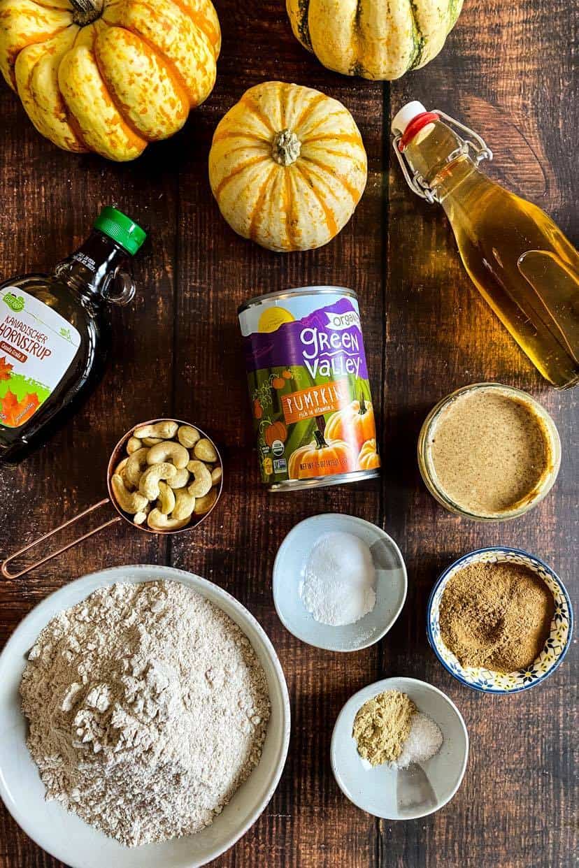 Vegan pumpkin cookies with maple glaze.