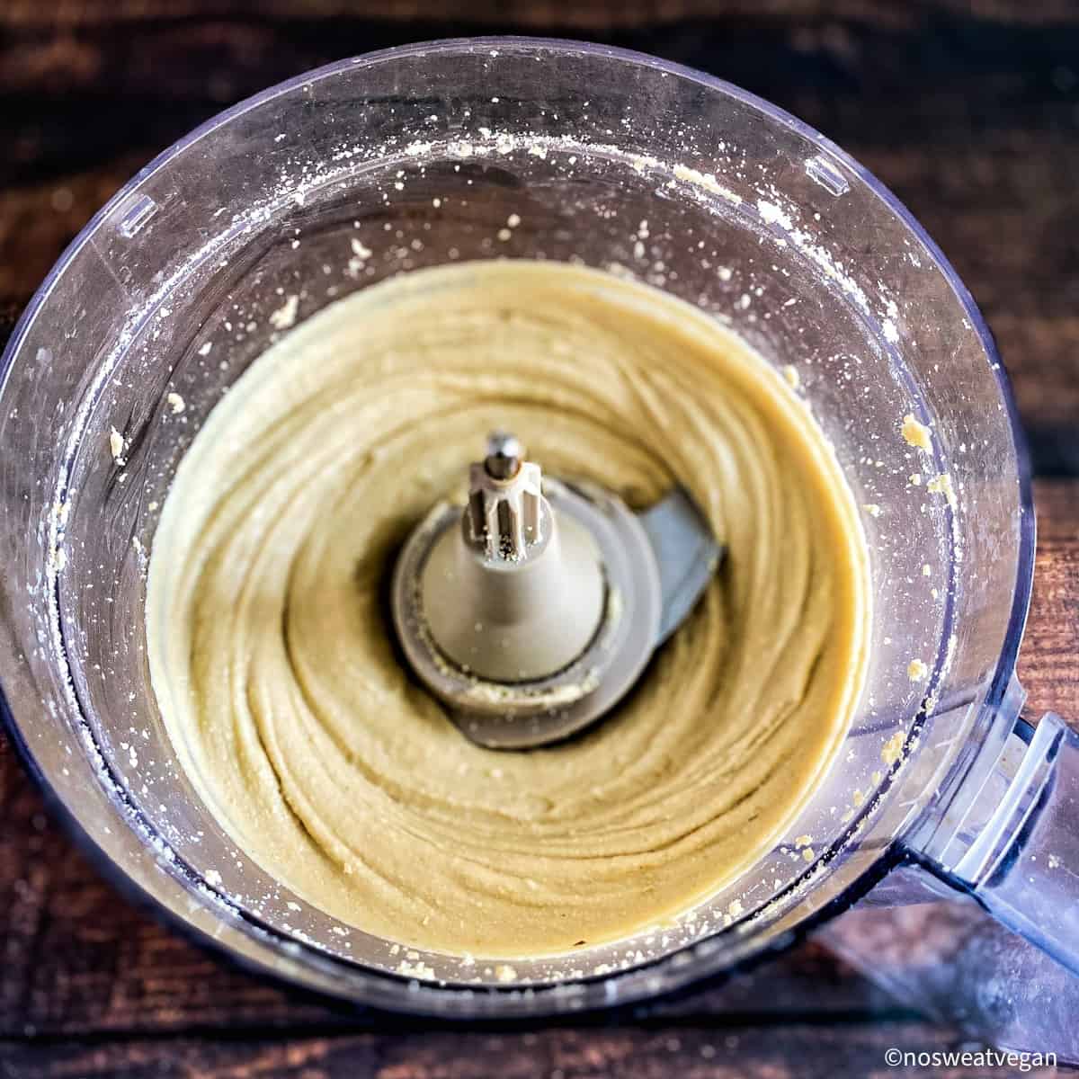 Creamy cashew butter.