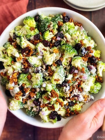 Best vegan broccoli salad.