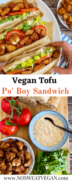 Vegan Po' Boy pin.