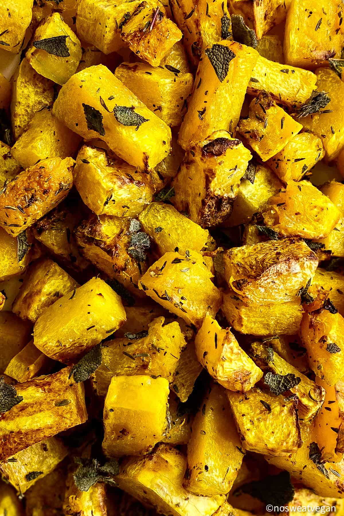 Butternut squash from air fryer.