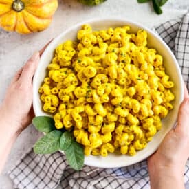 Best vegan pumpkin mac and cheese.