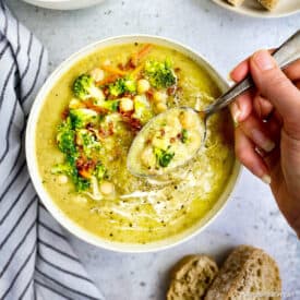 Best vegan broccoli soup.