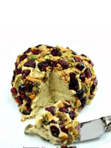 Vegan cheese ball.