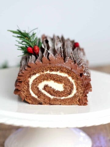 Vegan Yule Log