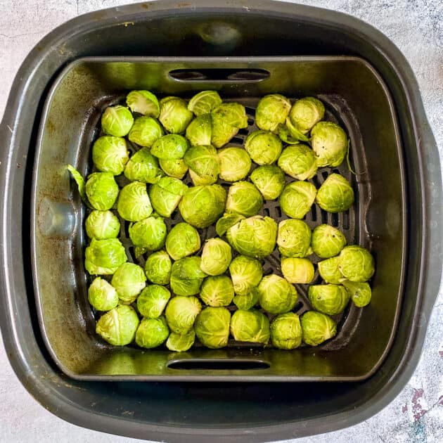 Brussels sprouts in air fryer.