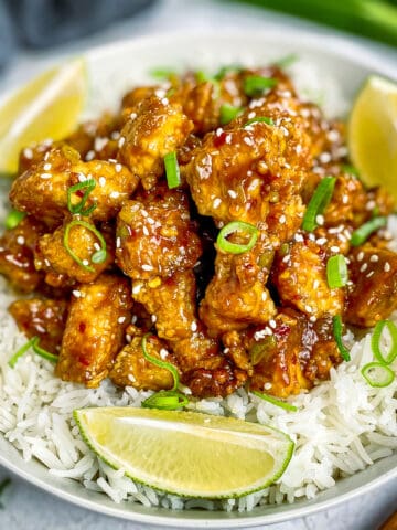 General Tso Tofu recipe.