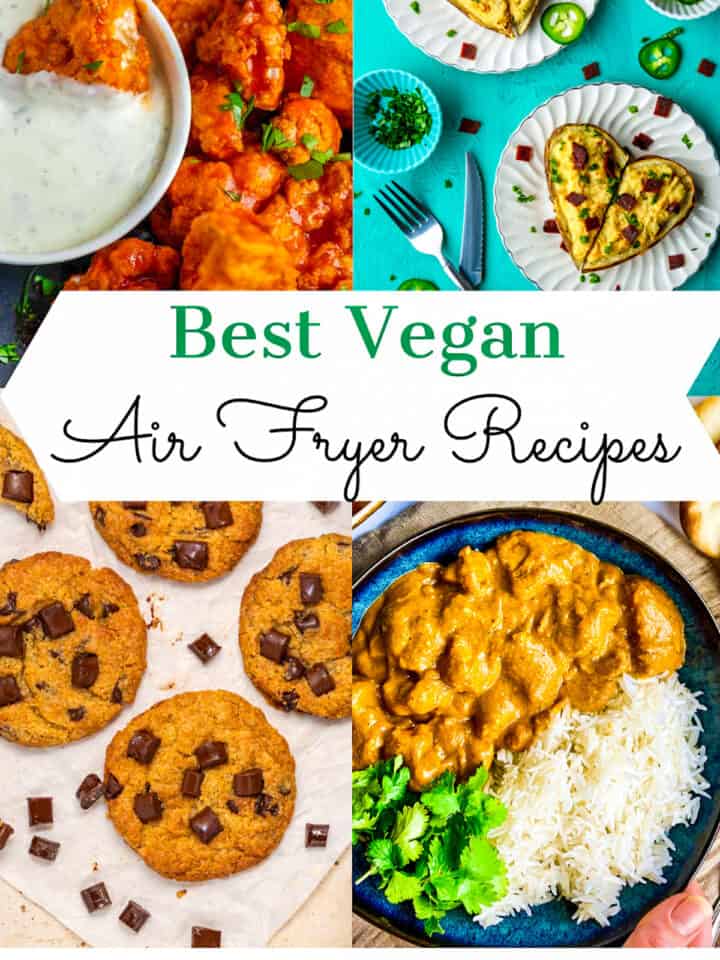 Vegan air fryer recipes.