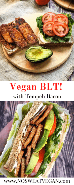 Vegan BLT pin.