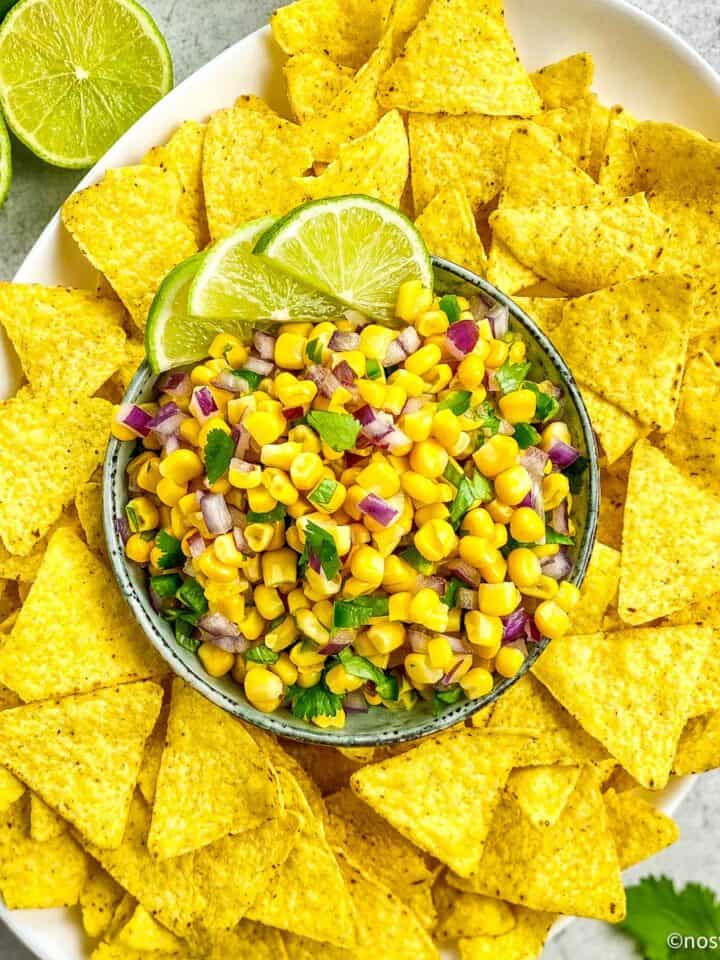 Chipotle corn salsa recipe.