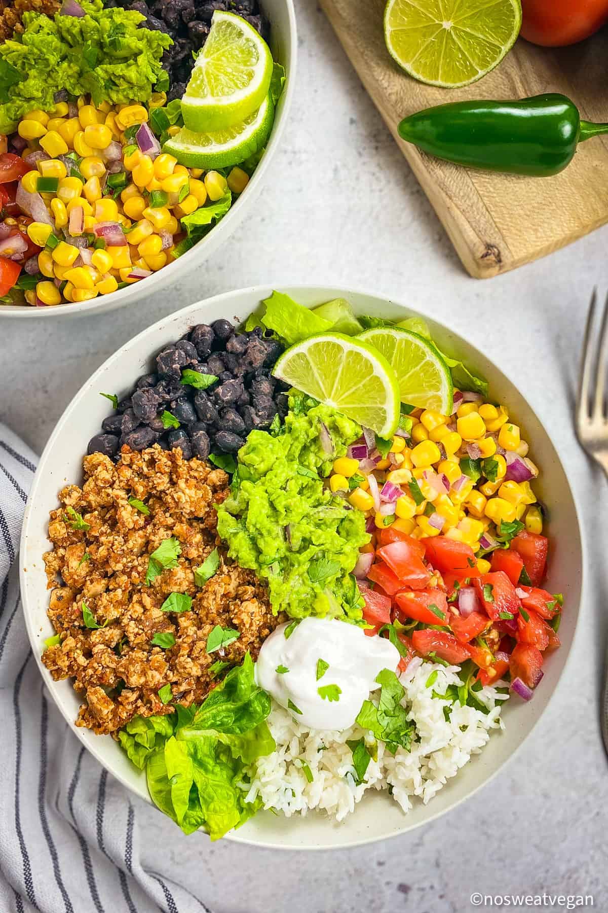 Tofu Sofritas Bowl.