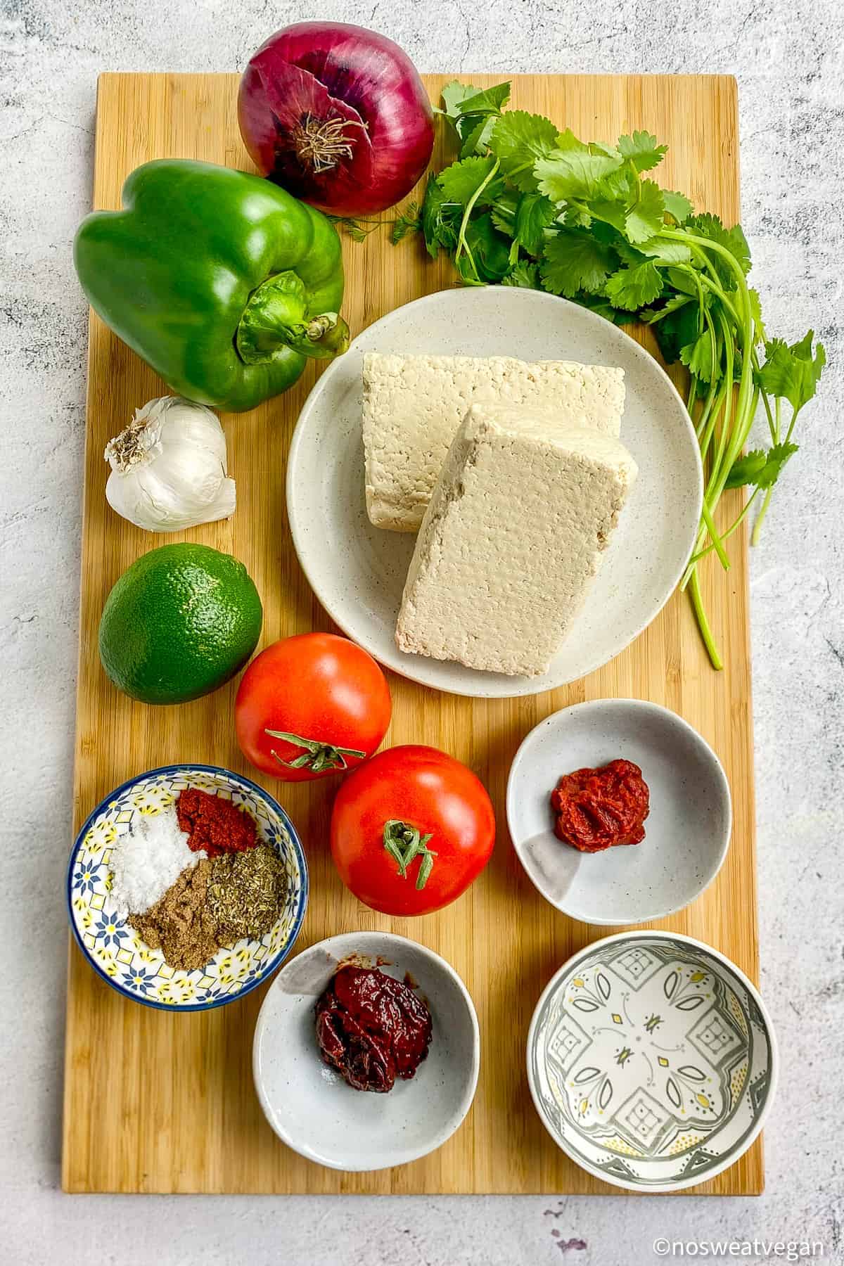 Sofritas ingredients.