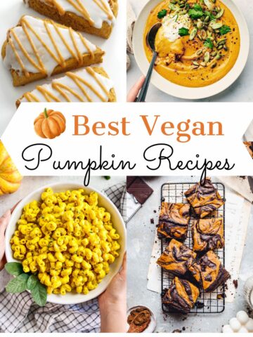 Vegan pumpkin recipes pin.